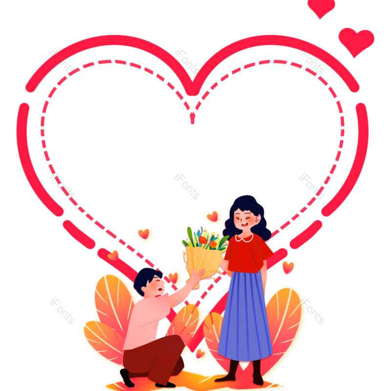 边框图片,元素元素,520PNG,浪漫边框免抠素材